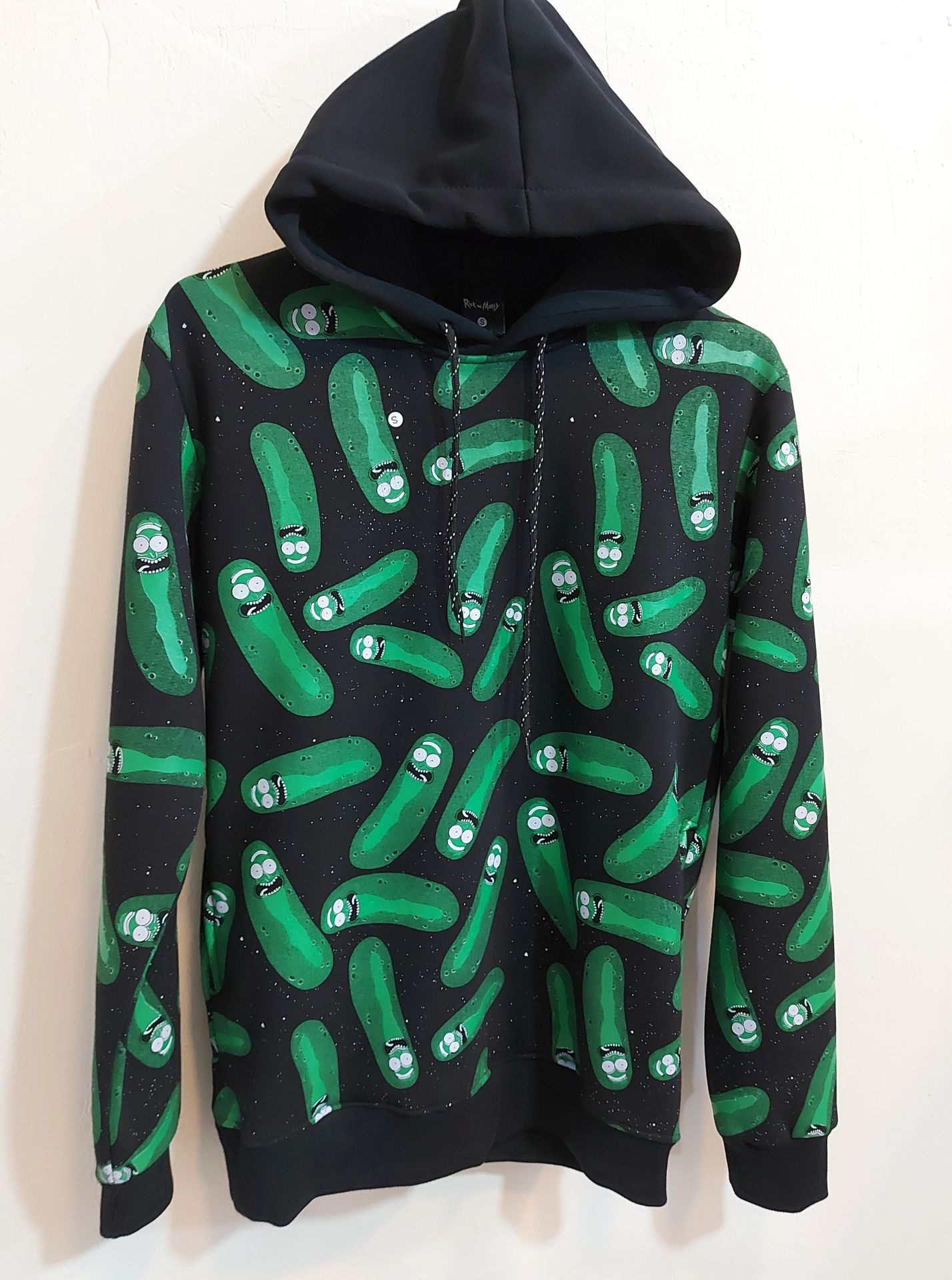 Unisex Lisanslı Rick&Morty 3 iplik Sweatshirt