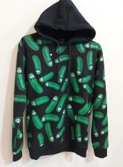 Unisex Lisanslı Rick&Morty 3 iplik Sweatshirt