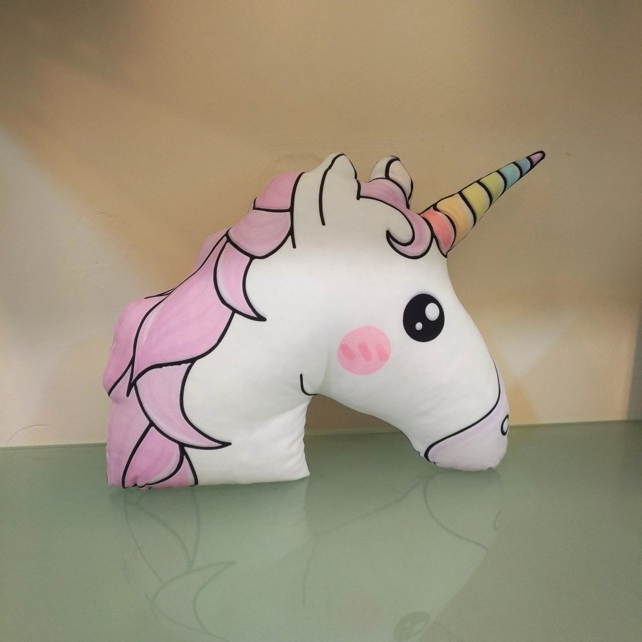 Unicorn yastık kafa