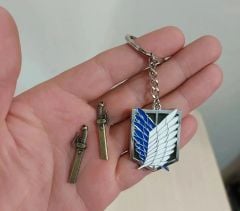 Attack on Titan Metal Anahtarlık