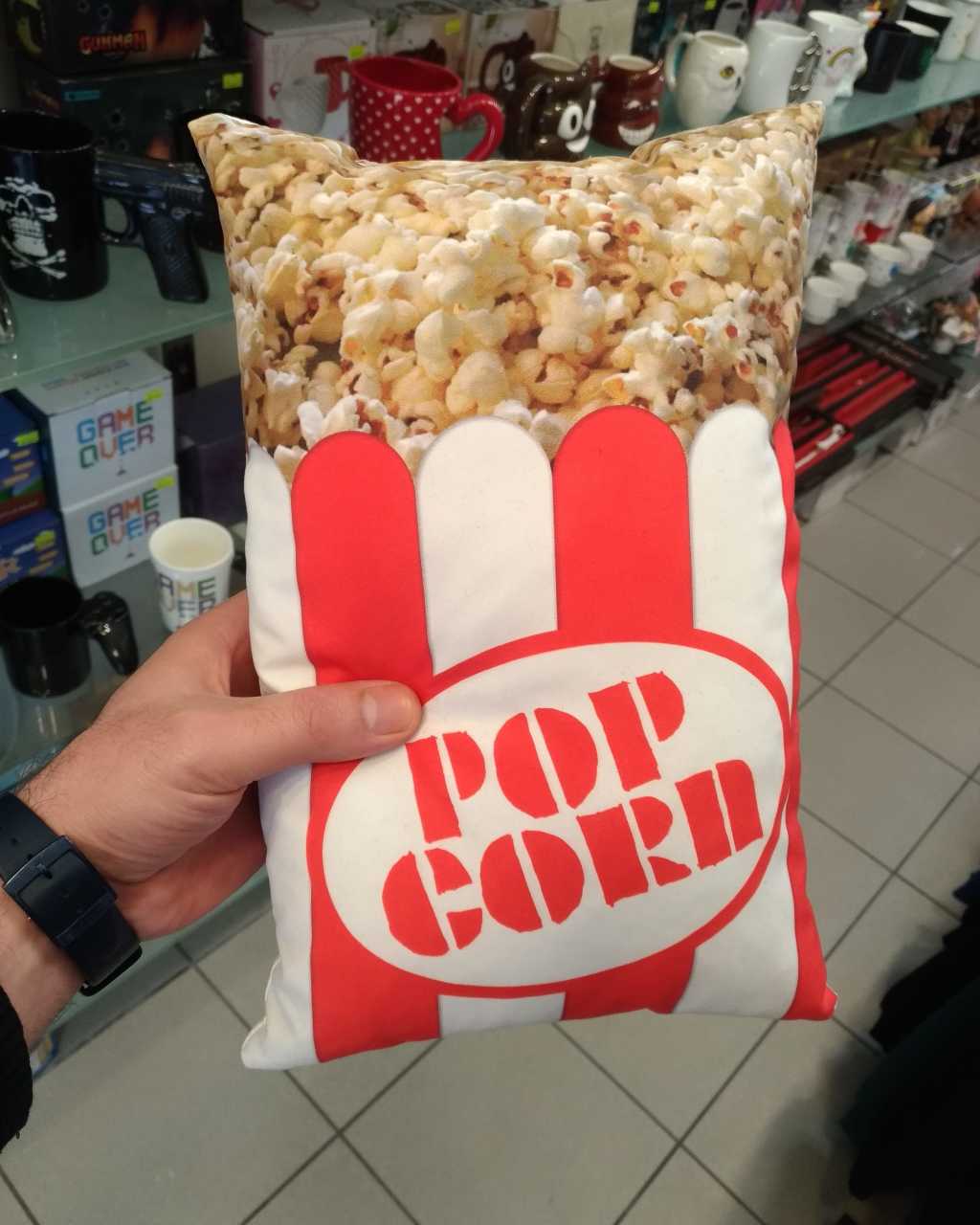 Popcorn yastık