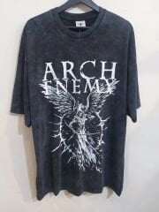 Arch Enemy Oversize Yıkamalı Kumaş Tshirt