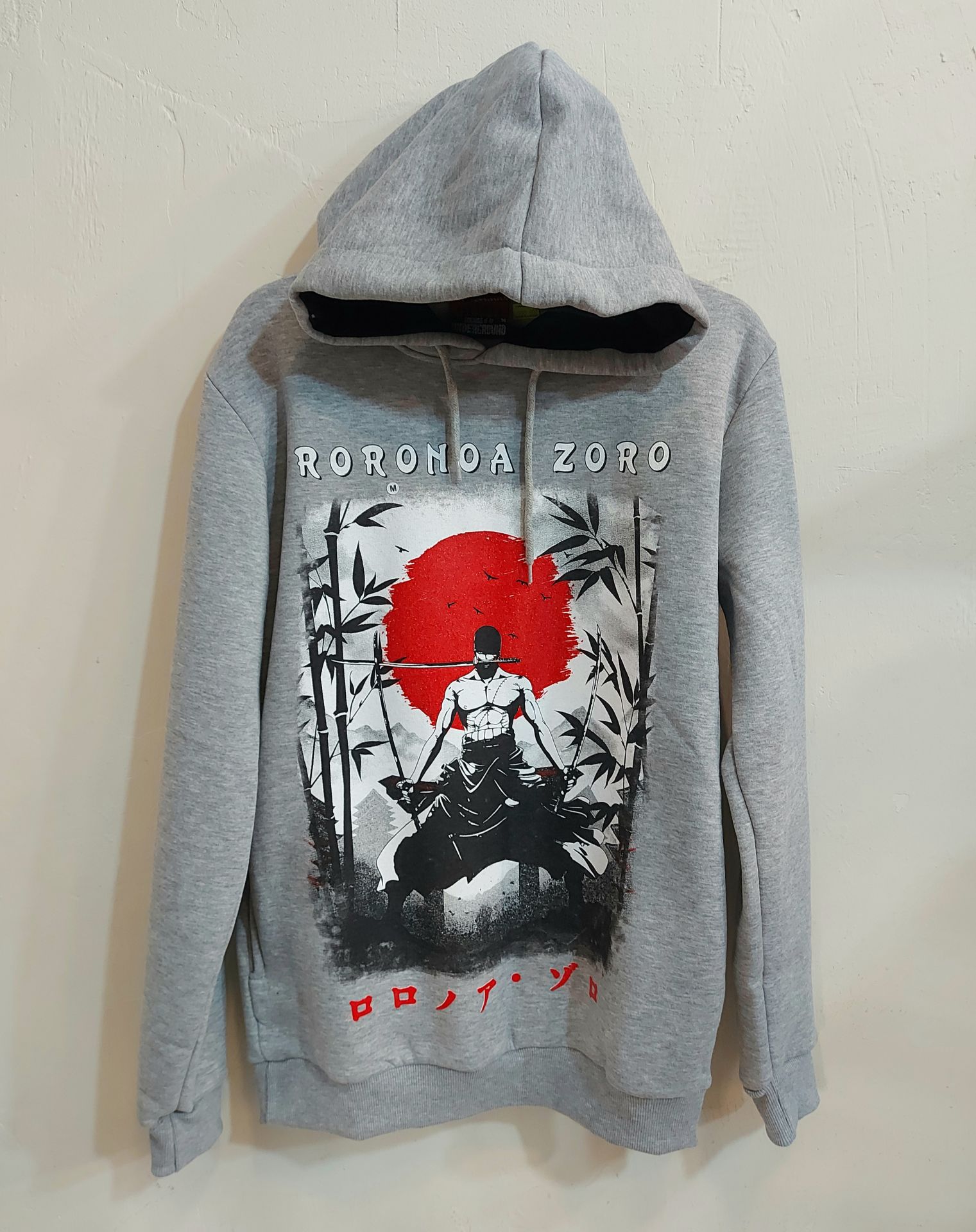 One Piece Zoro 3 iplik Sweatshirt