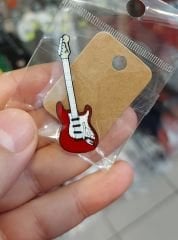 Gitar Model Metal Rozet