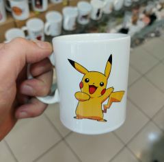 Pikachu Baskılı Kupa