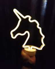 Unicorn neon ışık