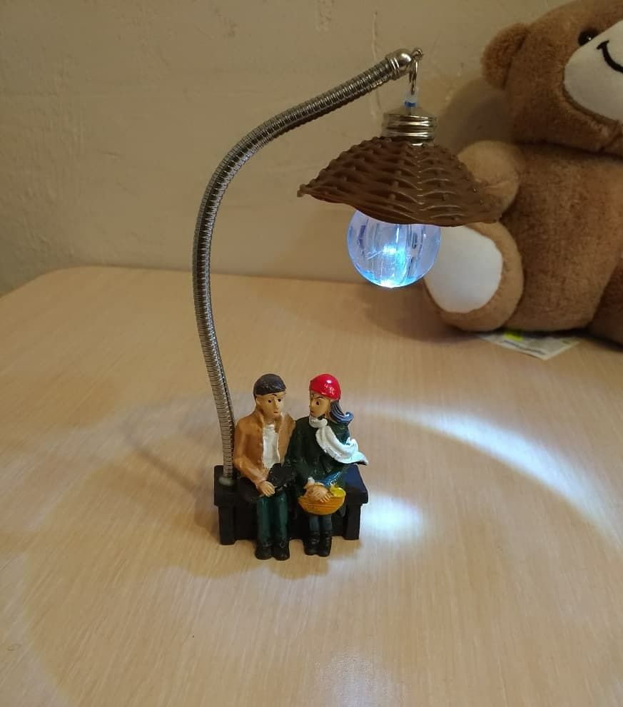 Işıklı Çift Biblo