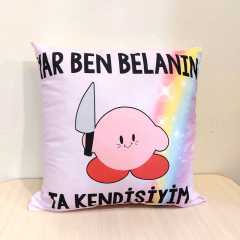 Yar Ben Belanın Ta Kendisiyim Mesajlı Yastık