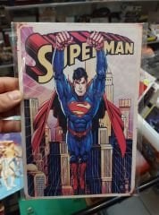 Superman Ahşap Poster