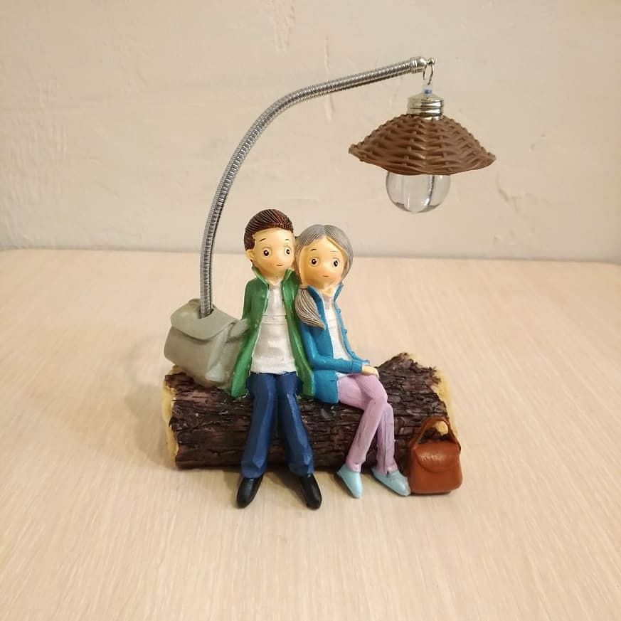 Çift Işıklı Biblo