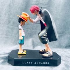One Piece Luffy & Shanks Figür