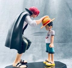 One Piece Luffy & Shanks Figür