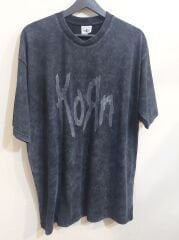 Yıkamalı Kumaş Oversize Korn Tshirt