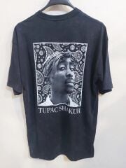 Tupac Oversize Yıkamalı Kumaş Tshirt