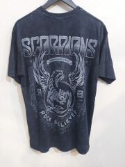 Scorpions Oversize Yıkamalı Kumaş Tshirt