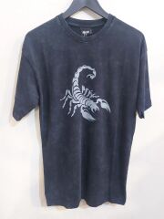 Scorpions Oversize Yıkamalı Kumaş Tshirt