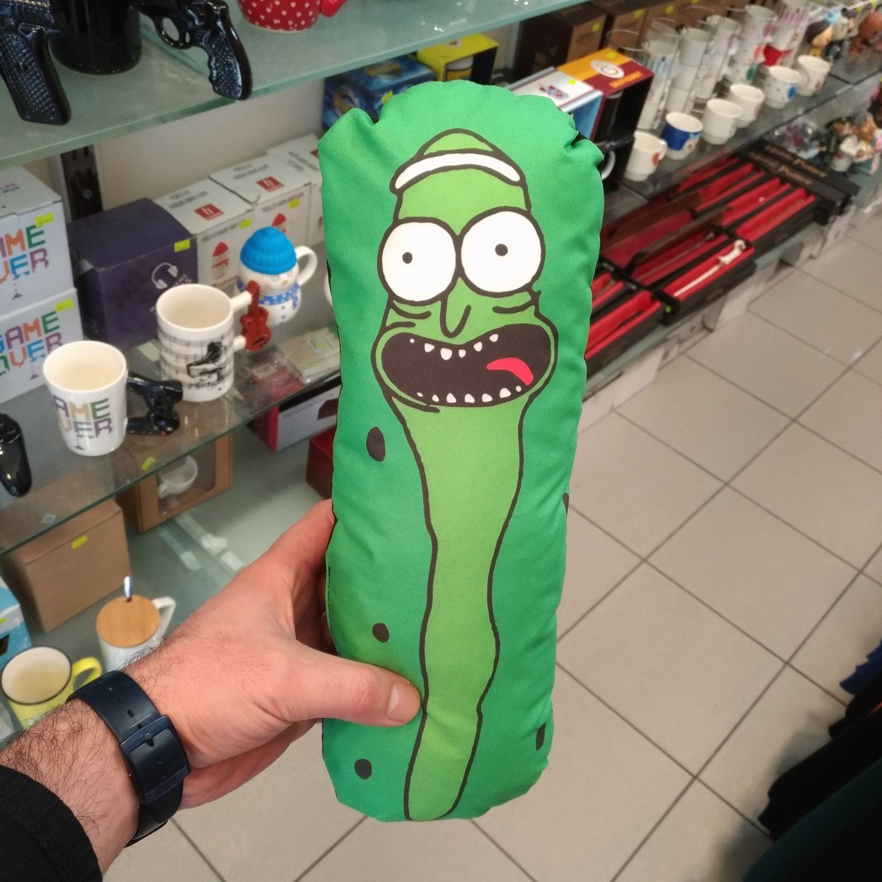 Pickle Rick Yastık