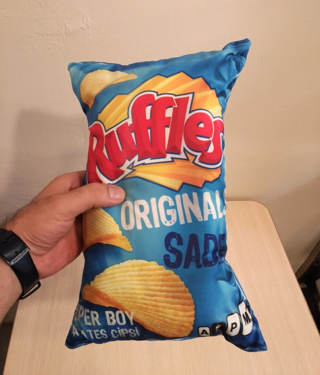 Ruffles Cips Yastık