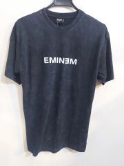 Eminem Oversize Yıkamalı Kumaş Tshirt