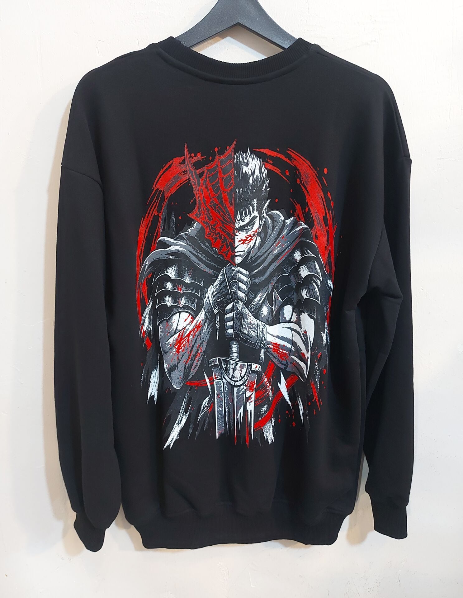 Berserk 3 iplik Sweatshirt