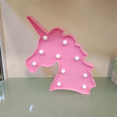 Pembe Unicorn Işık