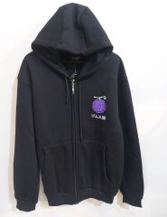 One Piece Gear 5 3 İplik Şardonlu Fermuarlı Sweatshirt