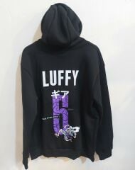 One Piece Gear 5 3 İplik Şardonlu Fermuarlı Sweatshirt