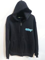 Hatsune Miku 3 iplik Şardonlu Fermuarlı Sweatshirt
