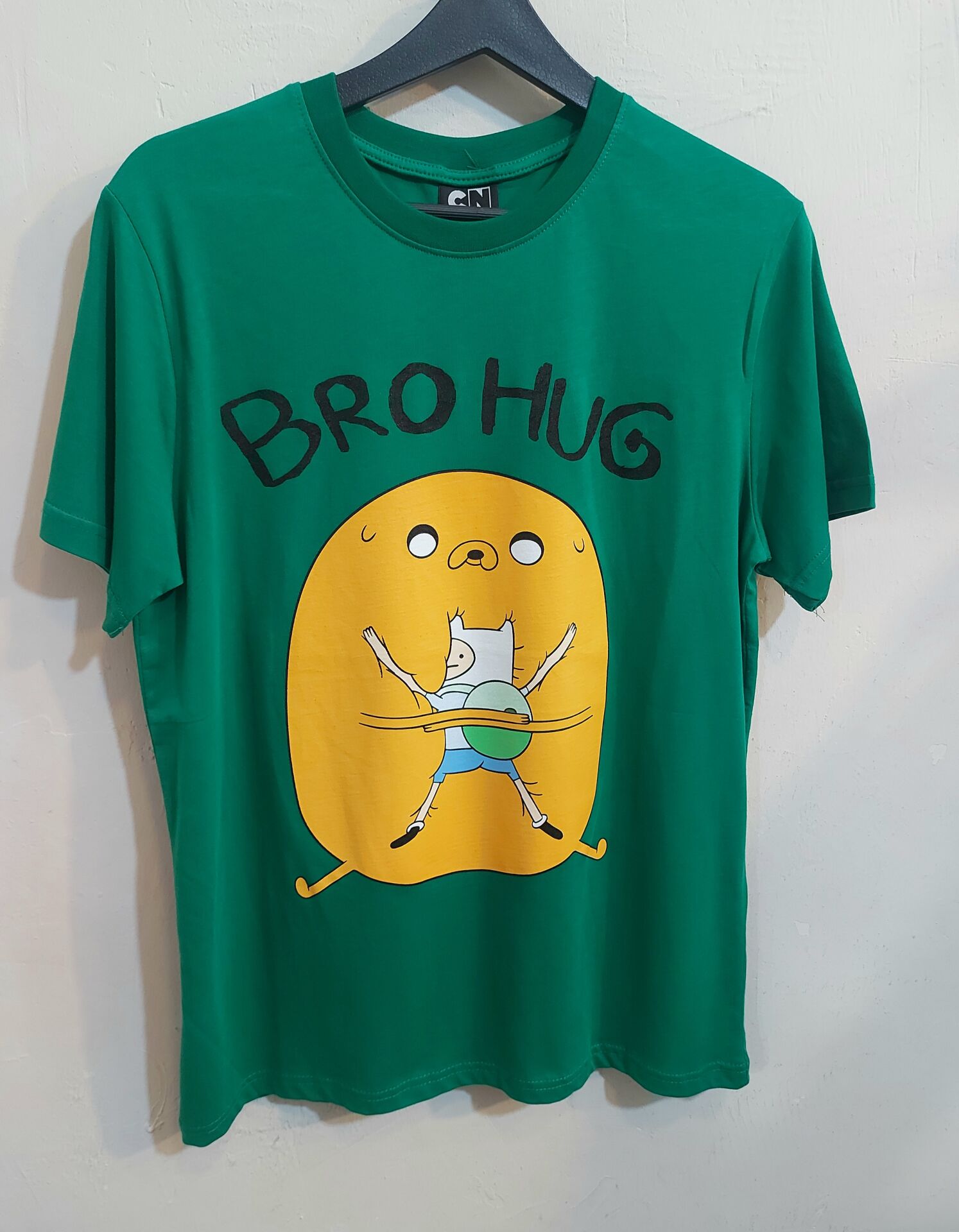 Adventure Time Jake Bro Hug Tshirt Lisanslı