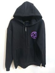 Him 3 iplik Şardonlu Fermuarlı Sweatshirt