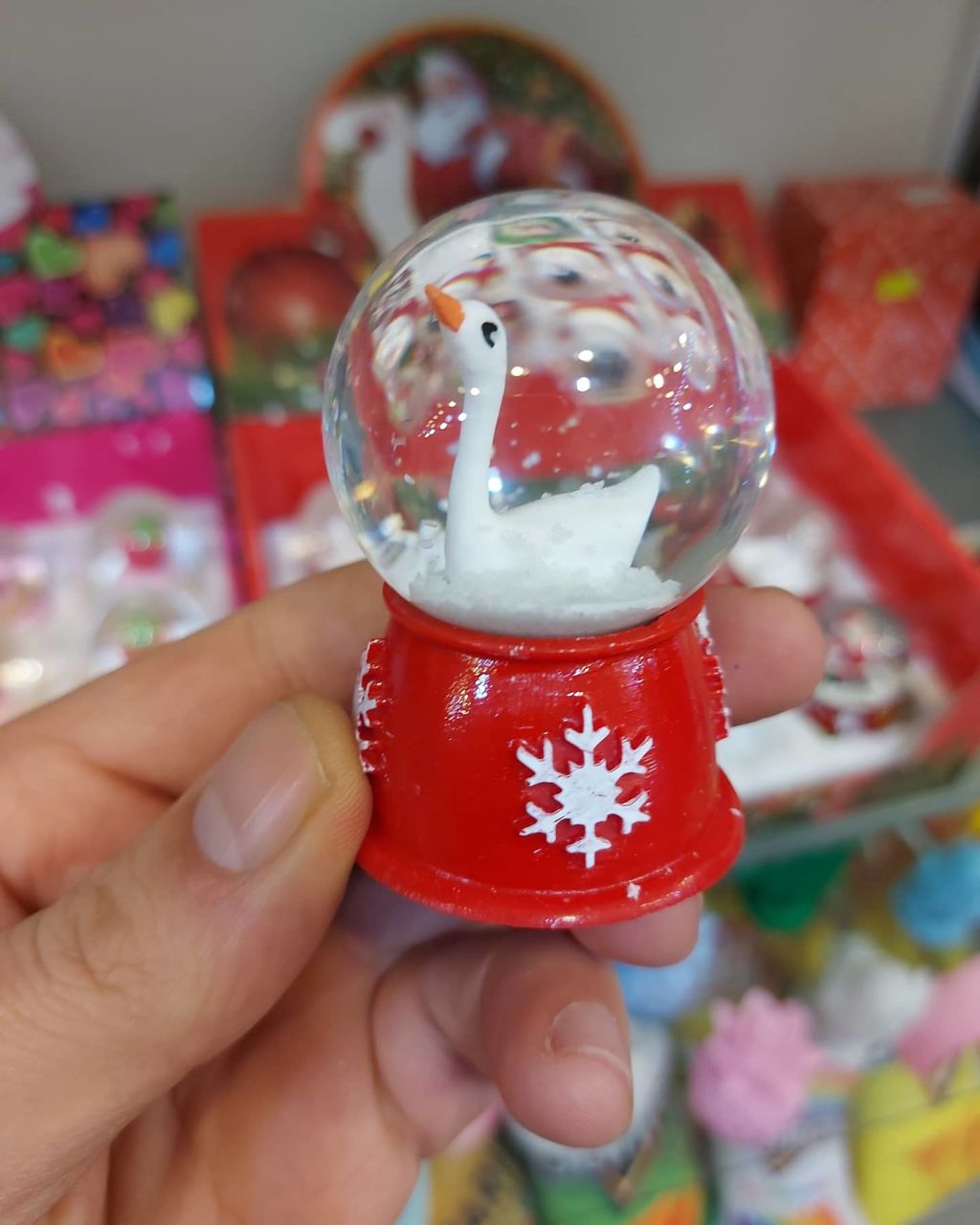 Kuğu Tasarım Küçükboy Kar küresi
