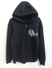 Opeth 3 İplik Şardonlu Fermuarlı Sweatshirt