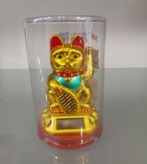 Solar Şans Kedisi-Maneki Neko
