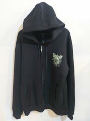 Slipknot 3 İplik Şardonlu Fermuarlı Sweatshirt