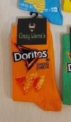 Turuncu Cips Çorap