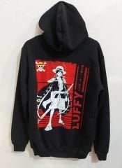 Anime One Piece 3 iplik Kapüşonlu Sweatshirt