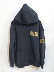 Guns n Roses 3 İplik Yıkamalı Kumaş Fermuarlı Sweatshirt
