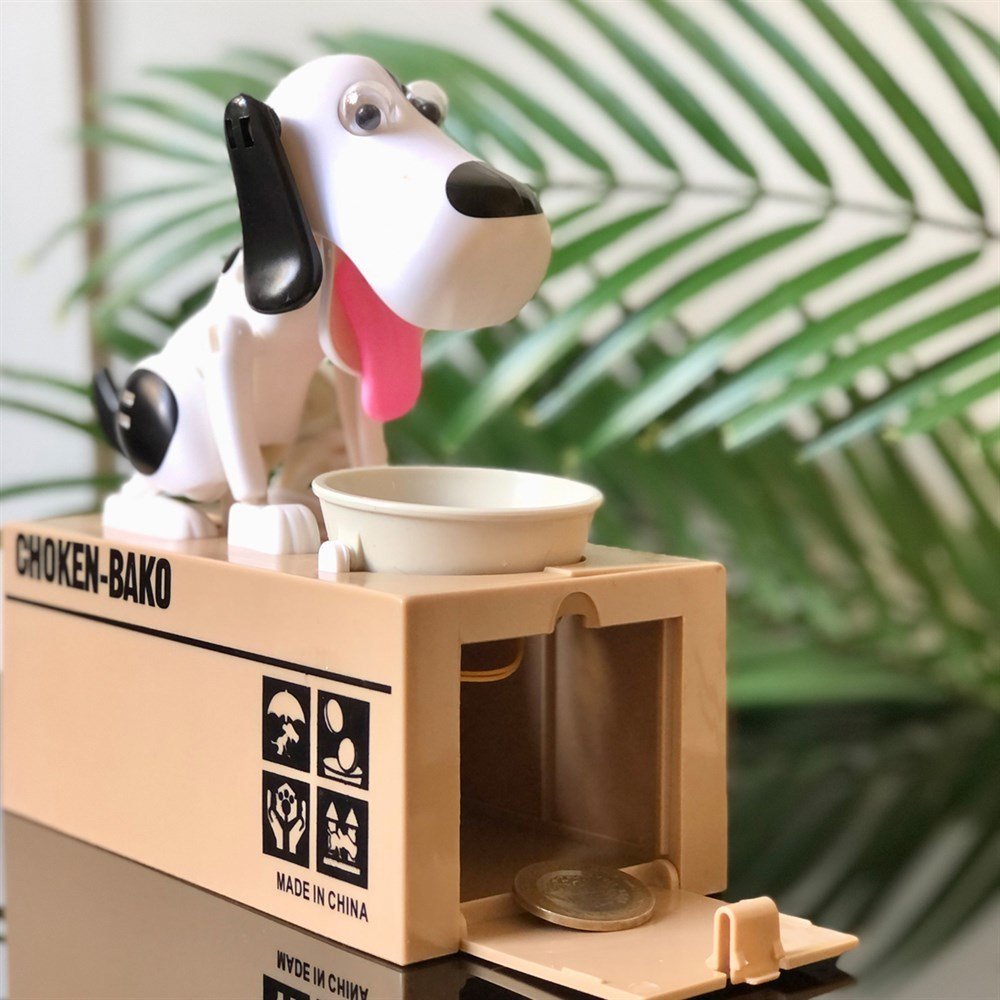 Para Yiyen Köpek Kumbara