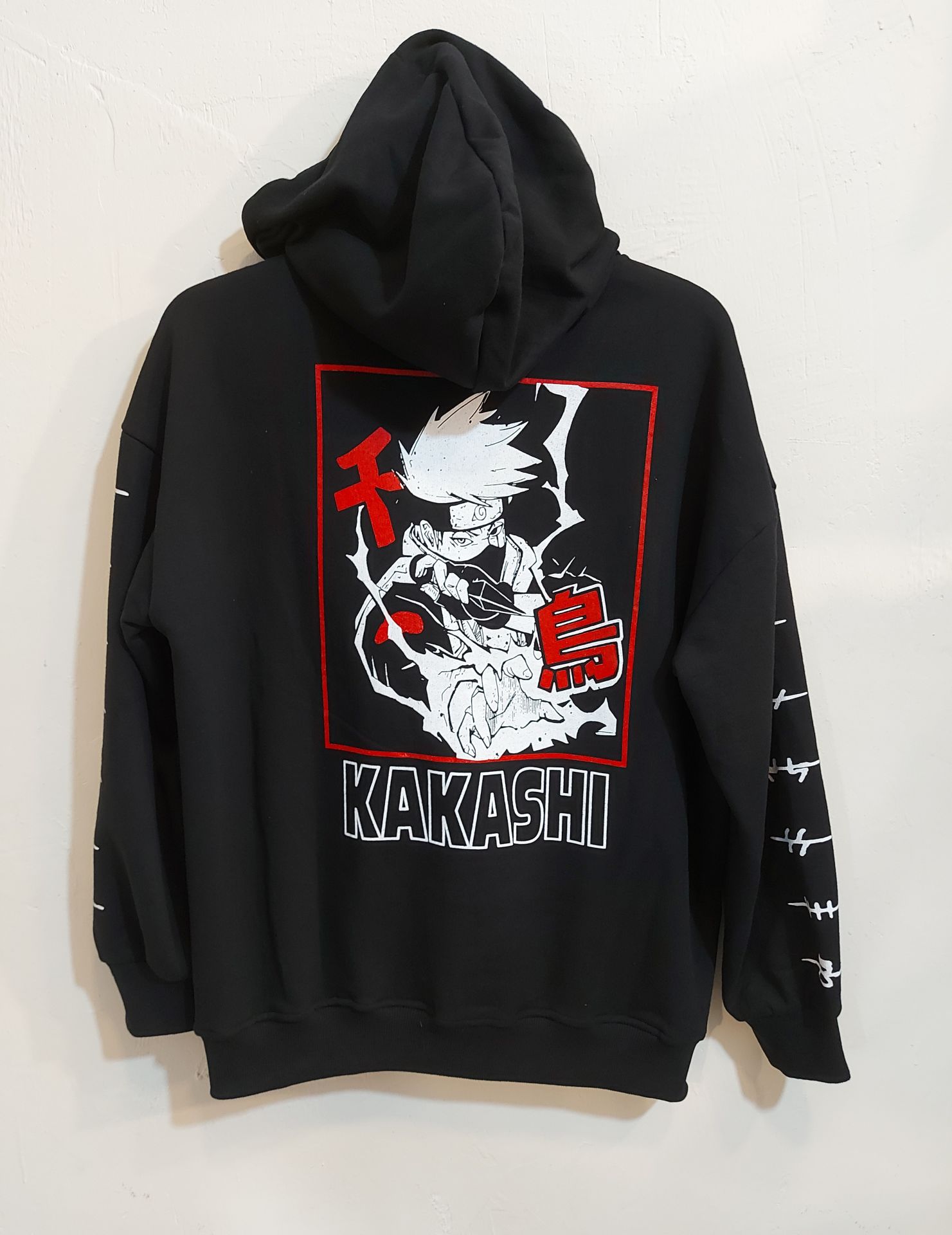 Kakashi Fermuarlı Sweatshirt