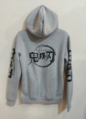 Demon Slayer 3 İplik Kapüşonlu Sweatshirt
