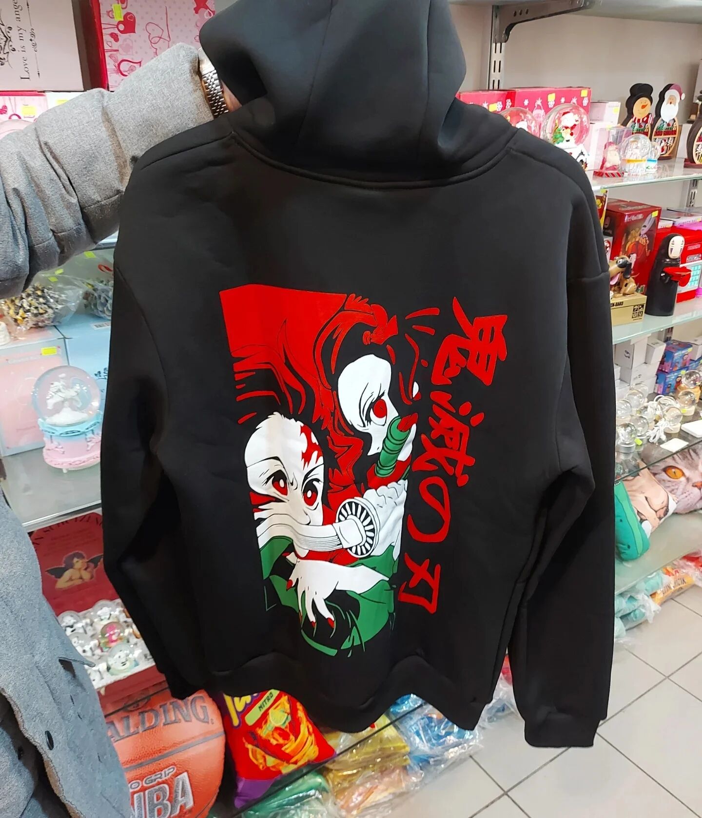 Demon Slayer 3 İplik Kapüşonlu Sweatshirt