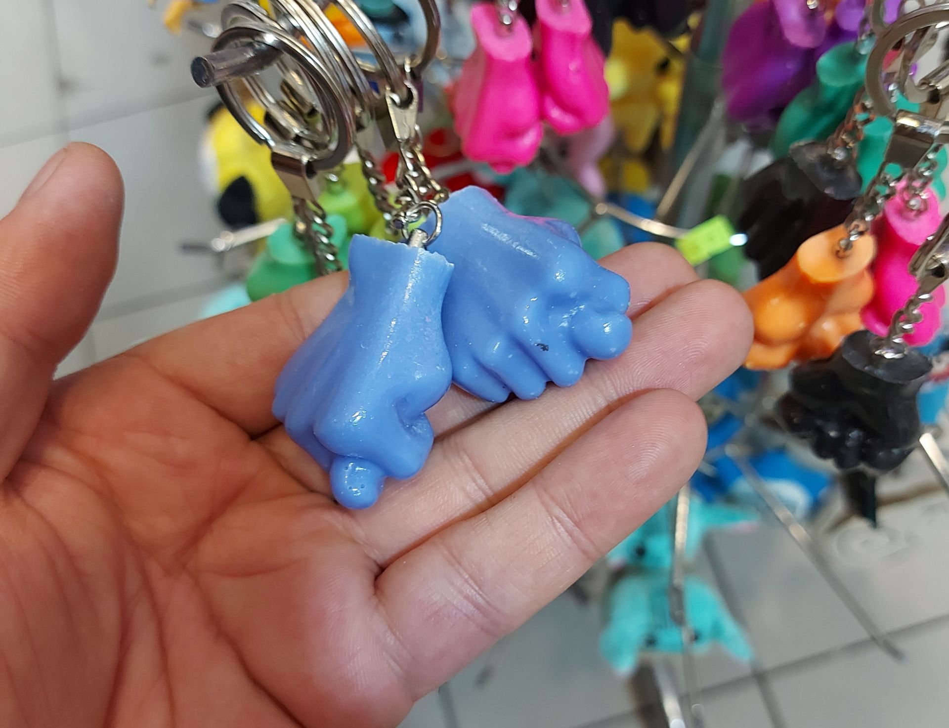 Nah Anahtarlık Mavi