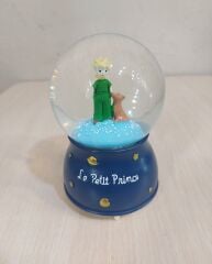 Küçük Prens Büyük Boy Püskürtmeli Müzikli Kar Küresi