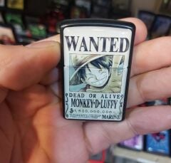One Piece Wanted Luffy Benzinli Çakmak