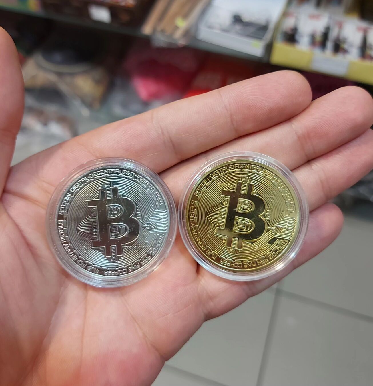 Bitcoin Metal Hatıra Parası