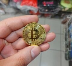 Bitcoin Metal Hatıra Parası