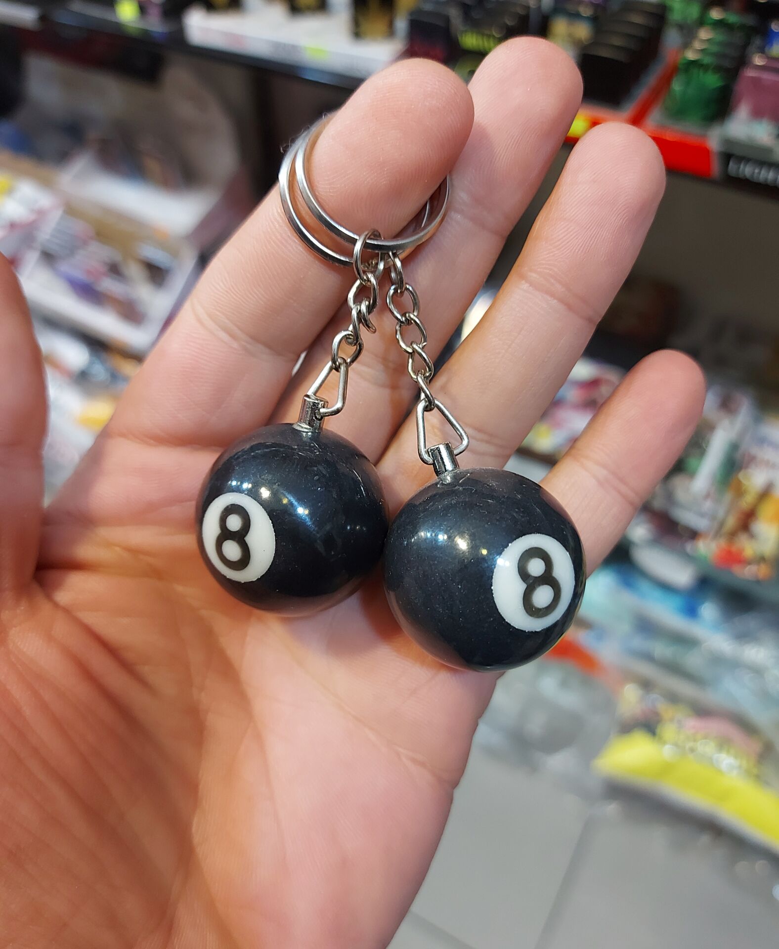 Bilardo Topu Anahtarlık 8