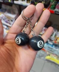 Bilardo Topu Anahtarlık 8