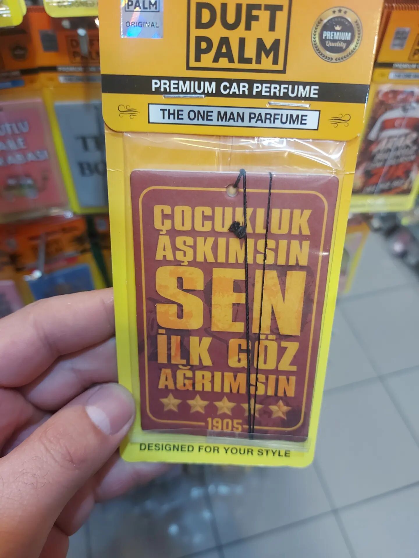 Çocukluk Aşkımsın Tasarım Koku