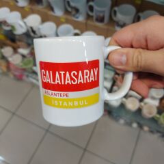 Galatasaray Sokak Tabela Model Bardak